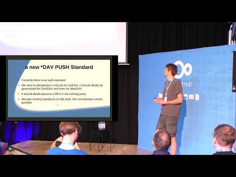 Creating a PUSH standard for WebDAV, CalDAV and CardDAV | Nextcloud Conference 2023