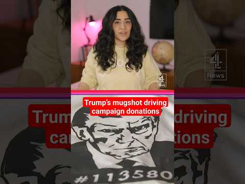 Trump’s mugshot driving campaign donations