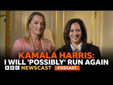 Kamala Harris tells BBC she might run for president, again | BBC Newscast