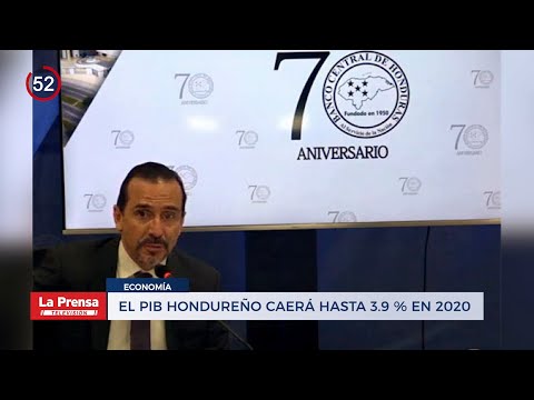 Noticiero: El PIB hondureño caerá hasta 3.9 % en 2020