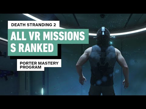 Death Stranding 2 - All VR Missions S Ranked | Porter Mastery Program
