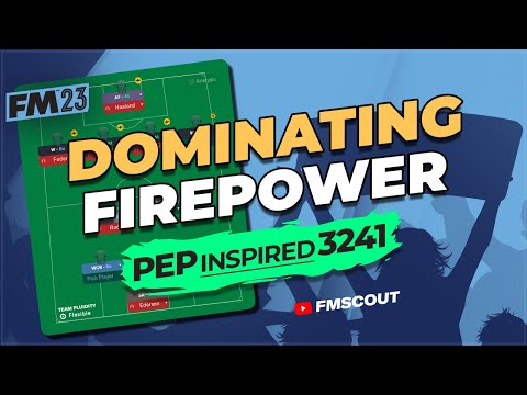 UNLIMITED Firepower For PEP Inspired 3241 | FM23 Best Tactics