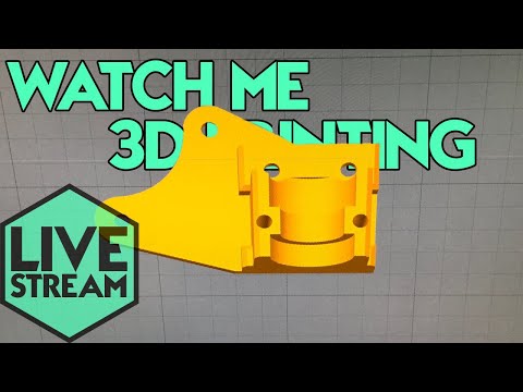 Watch Me 3D Printing | Creality E3D Noctua Print Head | Live Stream