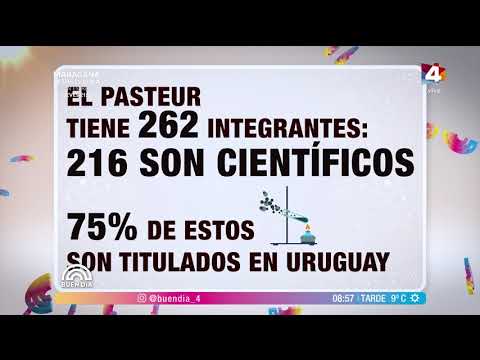Buen Día - Conocemos al instituto Pasteur de Montevideo