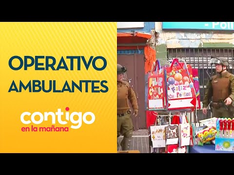 ¡TANTA INJUSTICIA!: Carabineros sacó a vendedores ambulantes en Puente Alto - Contigo en la Mañana