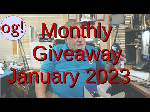 Monthly Giveaway January 2023
