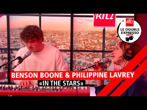 Benson Boone & Philippine Lavrey interprètent "In The Stars" dans Le Double Expresso RTL2 (31/03/23)