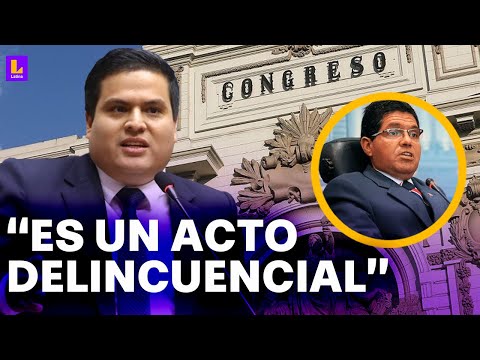 Diego Bazán sobre los congresistas 'mocha sueldos': Es un acto delincuencial