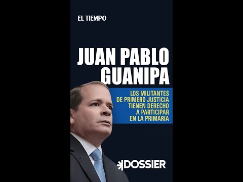 Juan Pablo Guanipa: “Los militantes de PJ tienen derecho a participar en las primarias” | El Tiempo