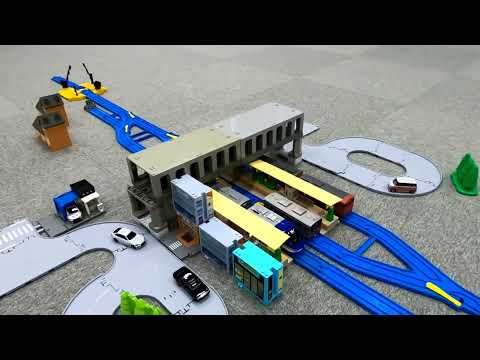 【べーやんチャンネル】地元の駅をプラレールで再現してみた 倉吉駅