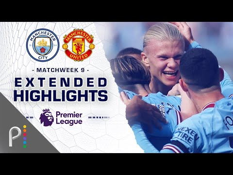 Manchester City v. Manchester United | PREMIER LEAGUE HIGHLIGHTS | 10/2/2022 | NBC Sports