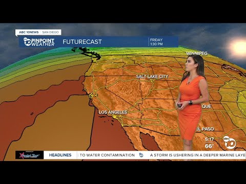 ABC 10News Pinpoint Weather with Meteorologist Vanessa Paz