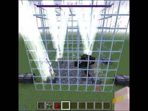 猫の動画サムネイル - 【マインクラフト】落雷VSウィザー