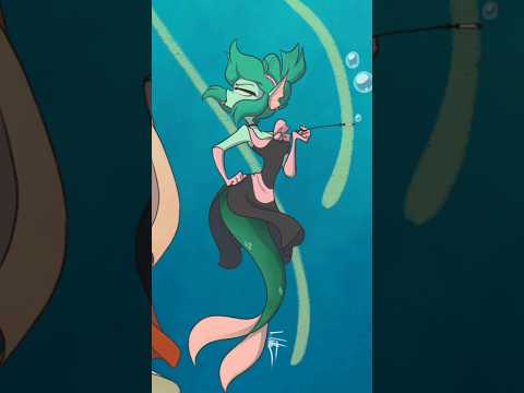 Wannabe Queen meets the Real Queen   #mermay2025 #mermaids #talltalestudios #mimi #Queeneden #theden