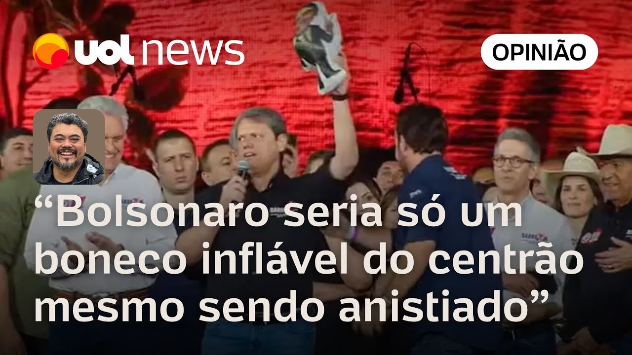 Anistia para Bolsonaro não o torna elegível e o faria um boneco inflável do centrão | Sakamoto