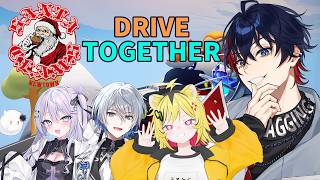 【DRIVE TOGETHER】SANTA C.L.A.W.Sで車を運転していきまーす w/うる虎がーる、九衣よな、氷乃渚【YUMENOS/