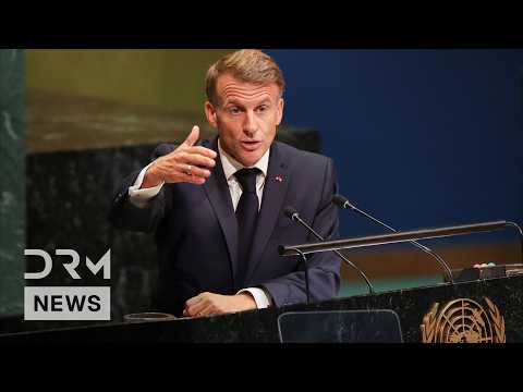 "Shame on All of Us" Macron Slams Israel, Proposes Bold Russia-Ukraine Moratorium at UN | AC1G