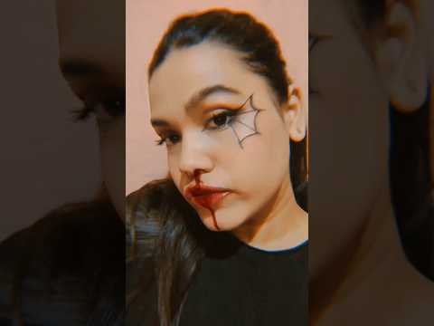 “Easy Spider Eye Makeup Tutorial for Halloween 2025 👁️🕷️”#Halloween2025 #SpookySeason