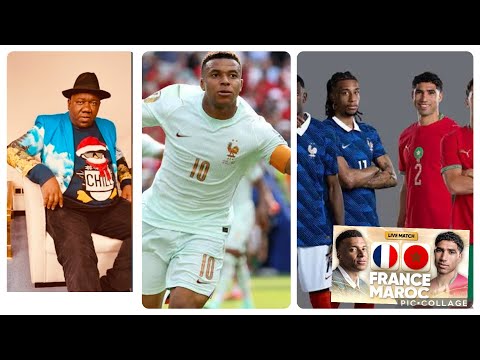 France-Maroc : Mbappé rate le penalty..Tovo Mozande, Ancien Joueur des Léopards s’exprime en direct