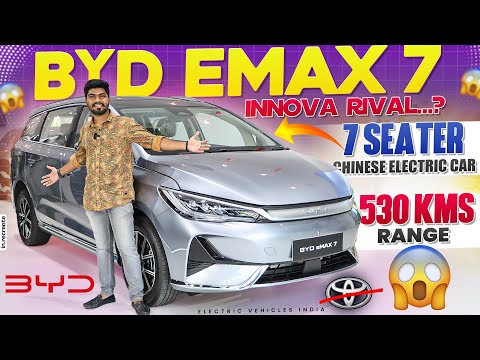 BYD eMAX7 Electric Car Review | 6 & 7 Seater Family Electric Car | Electric Vehicles India