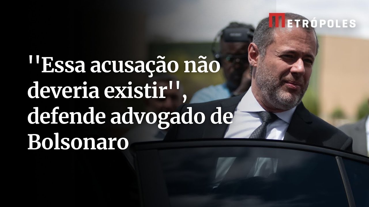 Essa acusação não deveria existir defende advogado de Bolsonaromp4