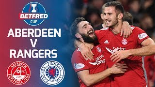 Aberdeen 1-0 Rangers | Ferguson’s late header books Aberdeen a place in the final | Betfred Cup