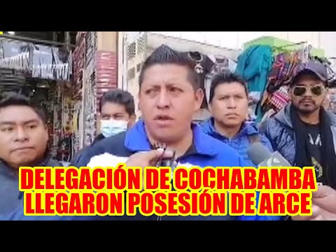 DELEGACIÓN DE COCHABAMBA LLEGARON A LA TOMA DE POSESIÓN DE LUIS ARCE CATACORA A LA PAZ..
