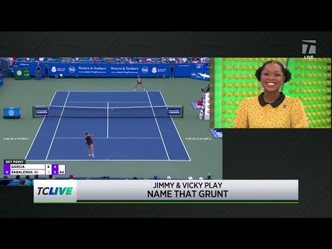 Tennis Channel Live: Name That Grunt