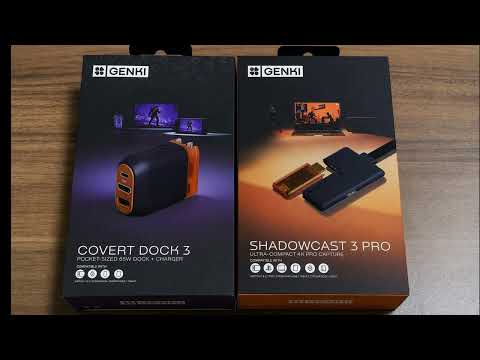 Switch2のドックがポケットサイズに。GENKI Covert Dock 3 & ShadowCast 3 Pro 開封レビュー【ゆっくり実況】