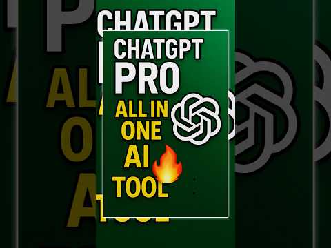 ChatGPT PRO – All-in-One AI Tool for Everything! 🔥