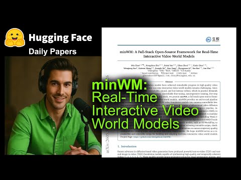 minWM: Real-Time Interactive Video World Models