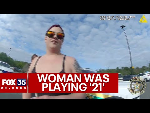 Florida woman caught shoplifting says she was playing game called 21