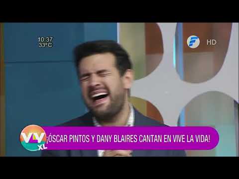 Oscar Pintos y Dani Blaires cantan en VLV