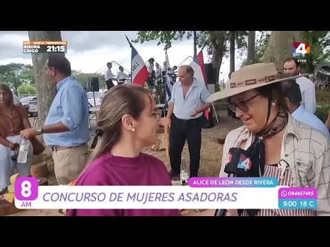 8AM - Concurso de mujeres asadoras en Rivera