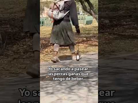 🍻 LAS PERRAS GANAS DE BEBER 🥵 #amarazul