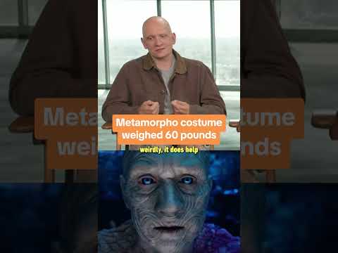 Metamorpho's suit weighed 60 pounds #superman