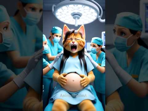 The cat finally discovered his true nature. #shorts #catvideos #aicat #kitten #cats