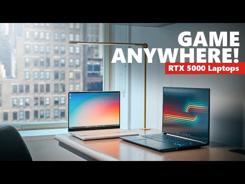 The best gaming laptop … is the one you have with you!