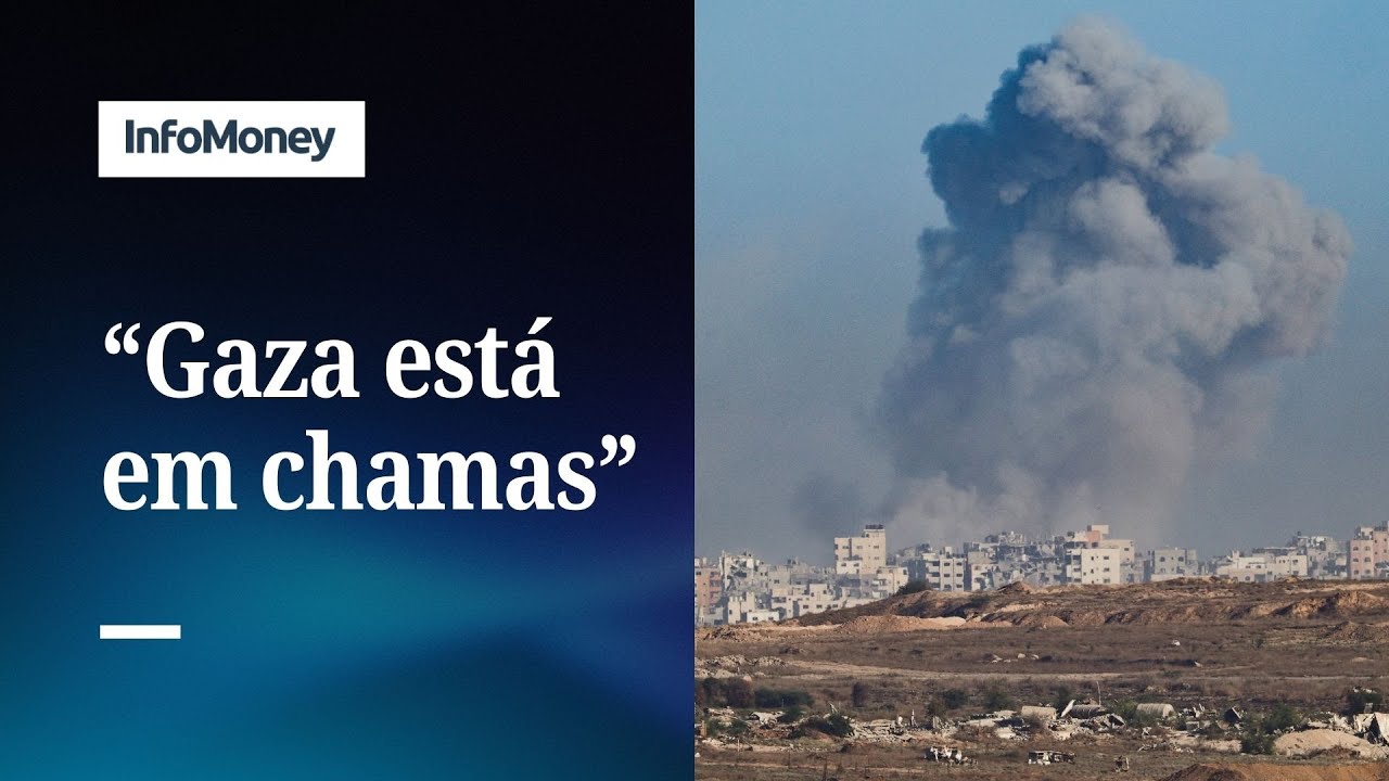 “Gaza em chamas”: Israel inicia ofensiva terrestre meio a crise humanitária | InfoMoney News