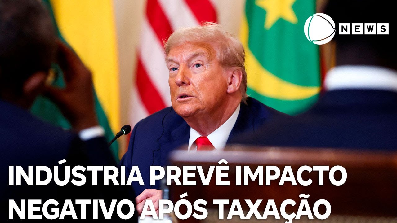 Indústria prevê impacto negativo após taxação dos EUA