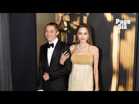 Angelina Jolie and son Knox, 16, make first joint red carpet appearance in 3 years