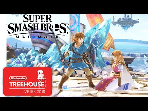 Super Smash Bros. Ultimate Character Gameplay Demo - Nintendo Treehouse: Live | E3 2018