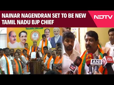 Nainar Nagendran Set To Be New Tamil Nadu BJP Chief, Focus On 2026 Poll