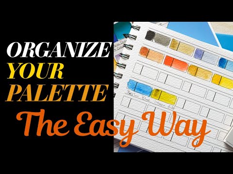 An Easy Way to Organize Your Palette