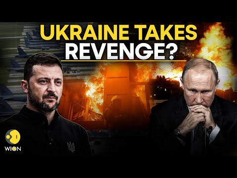 Ukraine Takes Revenge? Ukrainian Drones Strike 4 Fighter Jets In Russia | Russia-Ukraine War LIVE