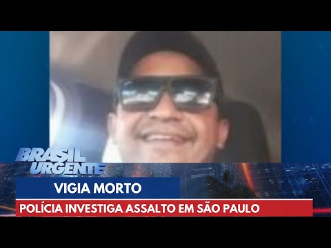 Polícia caça assassinos de vigilante em Cubatão–SP | Brasil Urgente