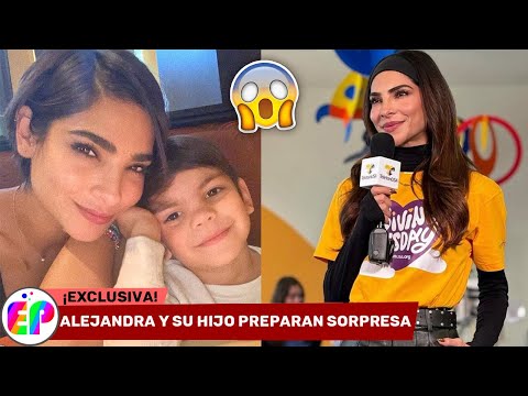 La SORPRESA que preparan Alejandra Espinoza y su HIJO Matteo en Univision