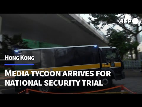 Hong Kong: Jimmy Lai arrives at court for national security trial | AFP