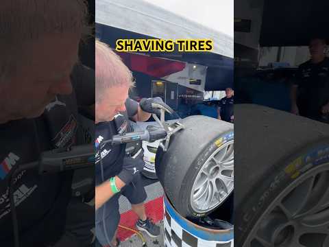 Why Racers Shave Tires 🤯