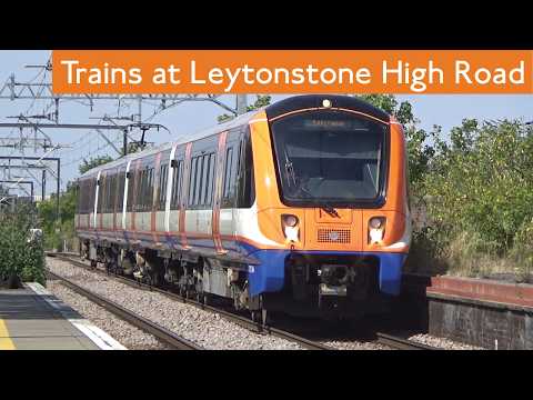 London Overground Trains At Leytonstone High Road